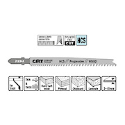 Пильне полотно СМТ для лобзика I=90 L=116 відступ 2-3 (комплект 5 шт)