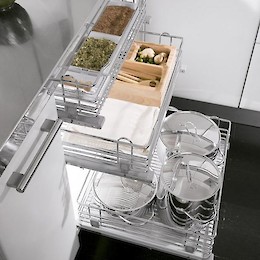 Выдвижные механизмы для кухонь Vibo