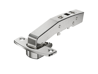 Петля Hettich Sensys 8669 W90 штольная без доводчика и обратной пружины угол открывания 95 градусов никель (9088181)