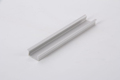 Алюмінієвий профіль врізний для світлодіодної стрічки LED, срібло L=5950 мм