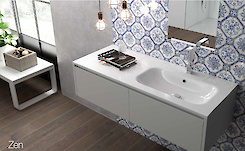 Умивальник для ванної кімнати Bulsan ZEN 1005x460x140