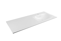 Умивальник для ванної кімнати Bulsan Linea 1205x515x160 правий