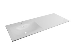 Умивальник для ванної кімнати Bulsan Linea 1205x515x160 лівий