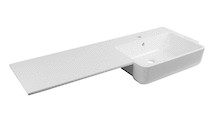Умывальник для ванной комнаты Bulsan Magic 1205x455x147 правый