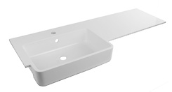 Умивальник для ванної кімнати Bulsan Magic 1205x455x147 лівий