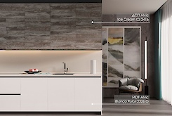 Luxe Solid Colors Blanco Polar 2326 G