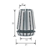 Цанга зажимная СМТ 