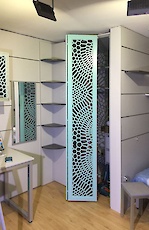 Лазерная порезка МДФ в интерьере : Фотоальбом ПКФ Выбор