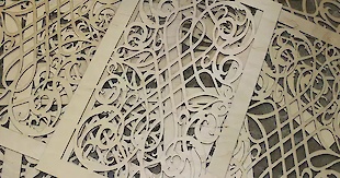 Лазерная порезка МДФ в интерьере : Фотоальбом ПКФ Выбор