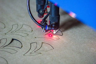 Лазерная порезка МДФ в интерьере