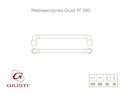 Меблева ручка Giusti РГ 580 WMN785.128.00C7