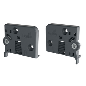 Фіксатор для шухляди 4D з регулюванням шухляди ДСП Hettich Quadro задній лівий 9183187