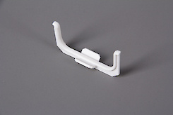 Профіль ФБР C куточок внутрішній 90° білий