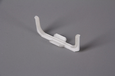 Уголок внутренний 90° к С-образному профилю для фасадов без ручек (ФБР) прозрачный