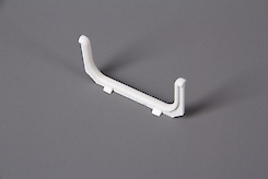 Профіль ФБР C куточок зовнішній 90° білий