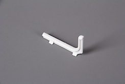 Профиль ФБР L уголок внешний 90° белый