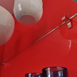 Полкодержатель для стеклянных полок K Line