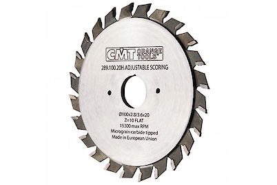 Пильний диск СМТ регульований підрізний двокорпусний D=120 F=22 K=2.8/3.6