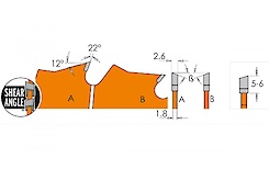 Пильний диск СМТ ITK D=300 F=30 Z=24 K=2.6/1.8
