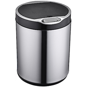 Ведро мусорное сенсорное JAH 9214 круглое на 25 л без внутреннего ведра