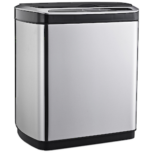 Ведро мусорное сенсорное JAH 5111 прямоугольное на 30 л без внутреннего ведра