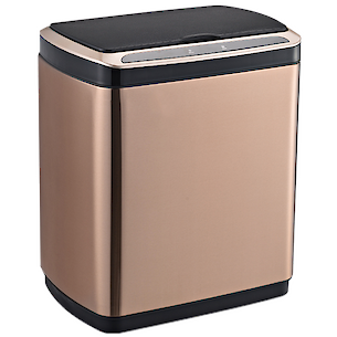 Ведро мусорное сенсорное JAH 5111 прямоугольное на 20 л с внутренним ведром