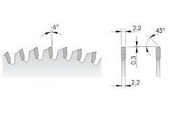 Пильний диск СМТ HW D=160 F=20 Z=40 K=2.2/1.6