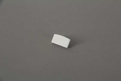 Заглушка для накладного профиля под LED ленту белая без отверстия