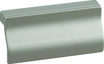 Ручка мебельная ZOBAL U-4 L-100мм алюминиевая