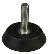 Ножка регулируемая Techmed круглая D=45 черная