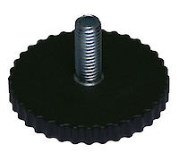 Ніжка регульована КТ круглий D=60 поз 23 чорний