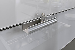 Алюмінієва полиця для прянощів до настінної системи Zobal, довжина 330мм