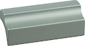 Профиль-ручка мебельная ZOBAL U-6 L-3500мм алюминиевая