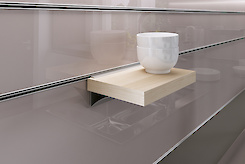 Настінна система Zobal тримач полиці довжина 500 для полиці завтовшки 25мм