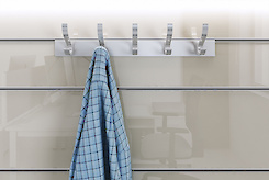 Вешалка компактная для одежды 500мм к настенной системе Zobal