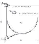Полка для бутылок к настенной системе Zobal