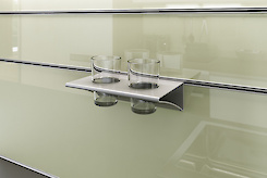 Настенная система Zobal полка для 3 стаканов длина 303мм