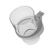 Держатель стакана угловой (наклонный) к настенной системе Zobal