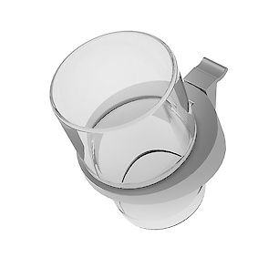 Держатель стакана угловой (наклонный) к настенной системе Zobal