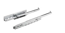 Напрямна Hettich Quadro 25 часткового висування з демпфером Silent System L=350 мм, ДСП 18мм, права