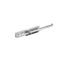 Напрямна Hettich Quadro 25 часткового висування з демпфером Silent System L=400 мм, ДСП 18мм, права