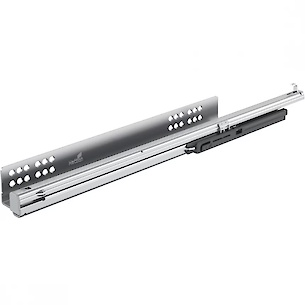 Напрямна Hettich Quadro V6 повного висунення з демпфером Silent System L=450 мм, ДСП 18мм, ліва