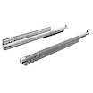 Направляющая Hettich Quadro V6 30 с системой Push to open, L=450 мм, полного выдвижения, ДСП 18мм EB23, левая (9225741)