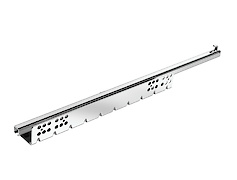 Напрямна Hettich Quadro 25 часткового висування з системою Push to open L=450 мм, ДСП 18мм, права