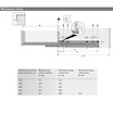 Направляющая Hettich Quadro V6 полного выдвижения с системой Push to open L=400 мм, ДСП 18мм правая