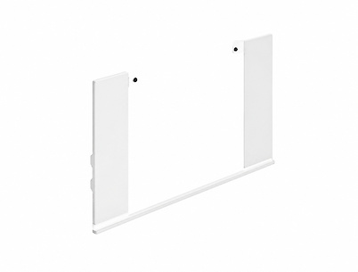 Угловой соединитель Hettich передней панели InnoTech Atira,h=144 mm, белая