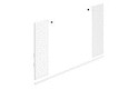 Угловой соединитель Hettich передней панели InnoTech Atira,h=144 mm, белая