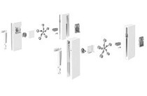 Комплект адаптерів DesignSide InnoTech Atira, H176, білий (9196321)