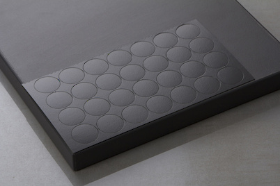 Заглушка самоклеюча Folmag для мініфікса до U963 Діамант сірий (28шт)