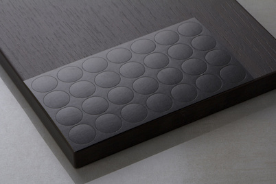 Заглушка самоклеюча Folmag для мініфікса до H1137 Дуб Сорано чорно-коричневий (28шт)